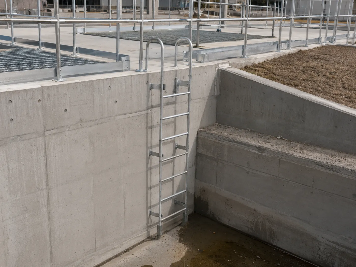 Completed Access Ladders installation in Georgetown by The Grate Guys
