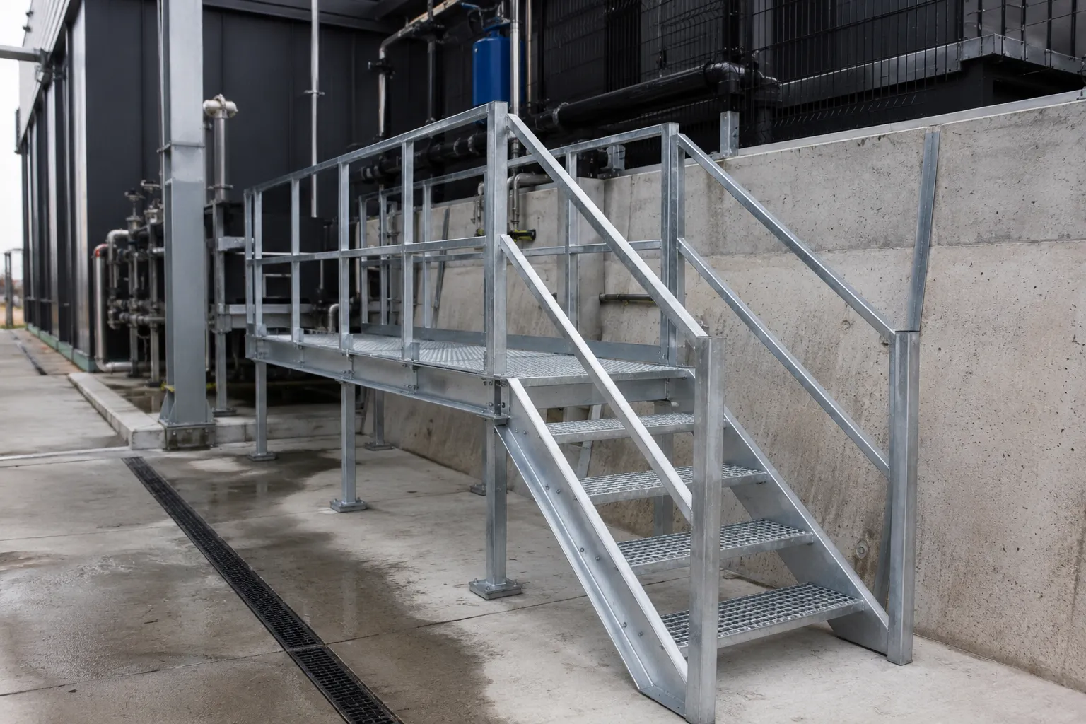 Completed Access Platforms installation in Cambridge by The Grate Guys