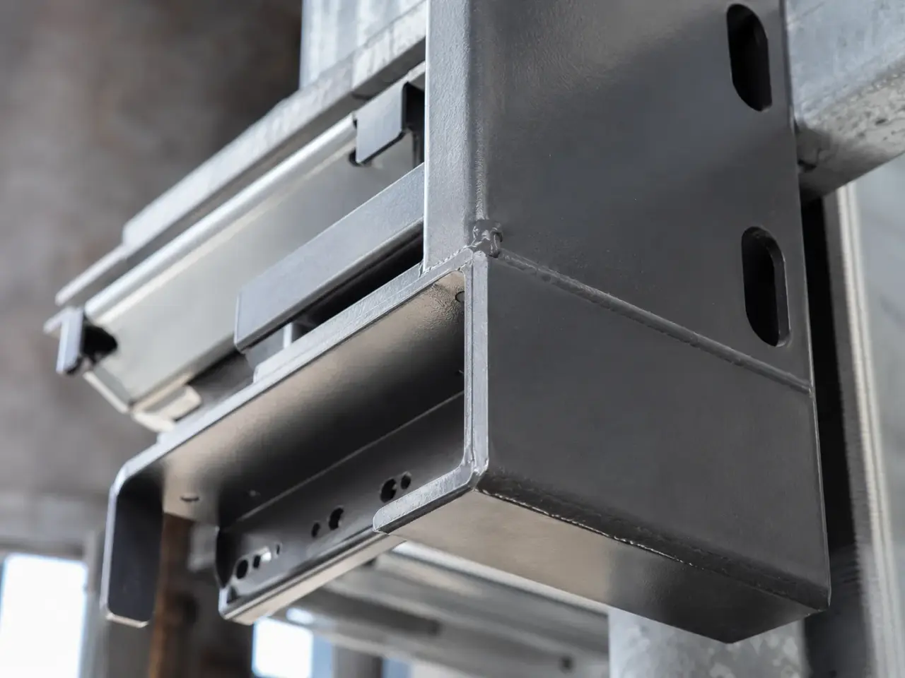 Air Curtains being fabricated and installed by The Grate Guys