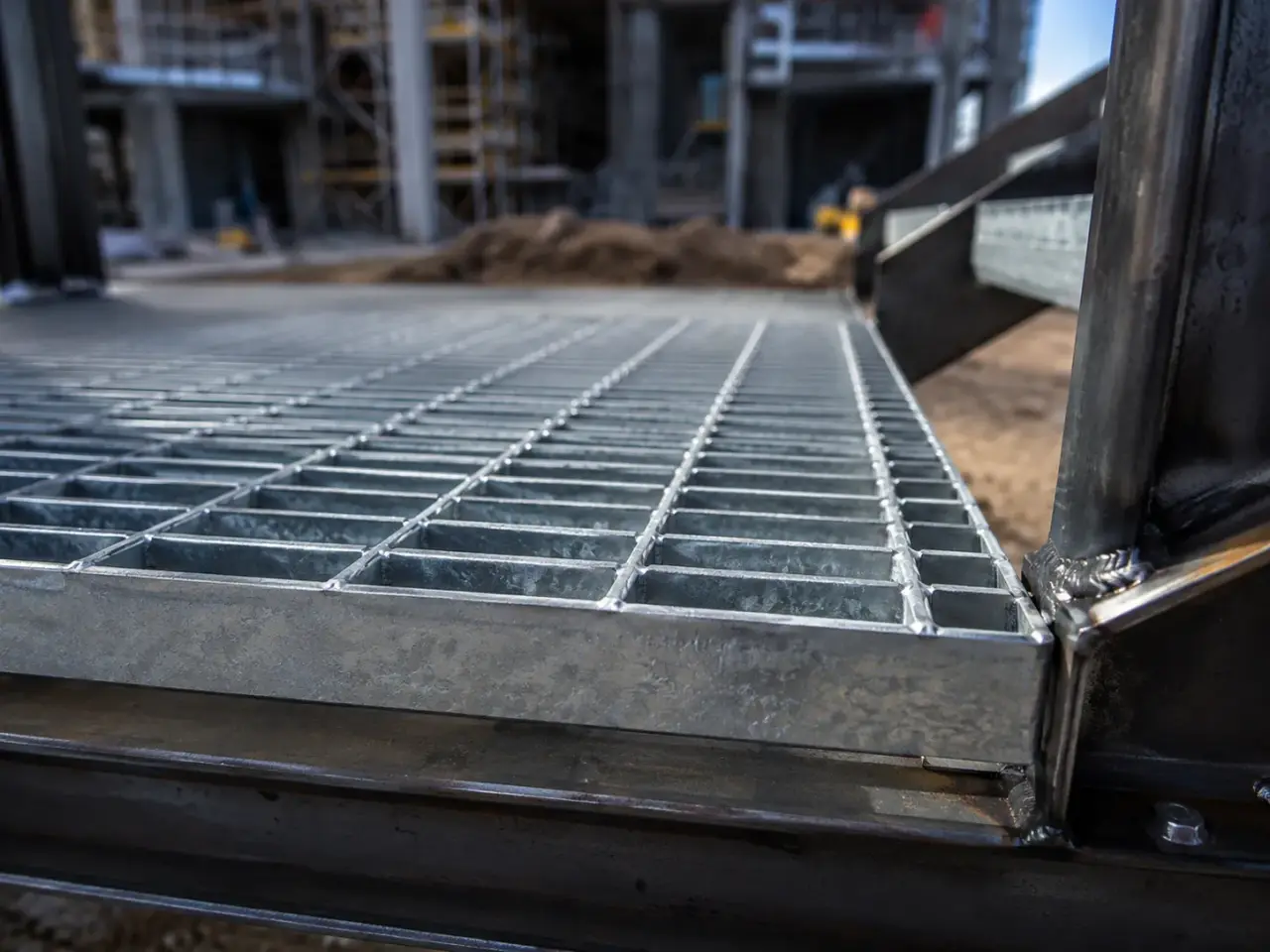 Anti Slip Grating being fabricated and installed by The Grate Guys