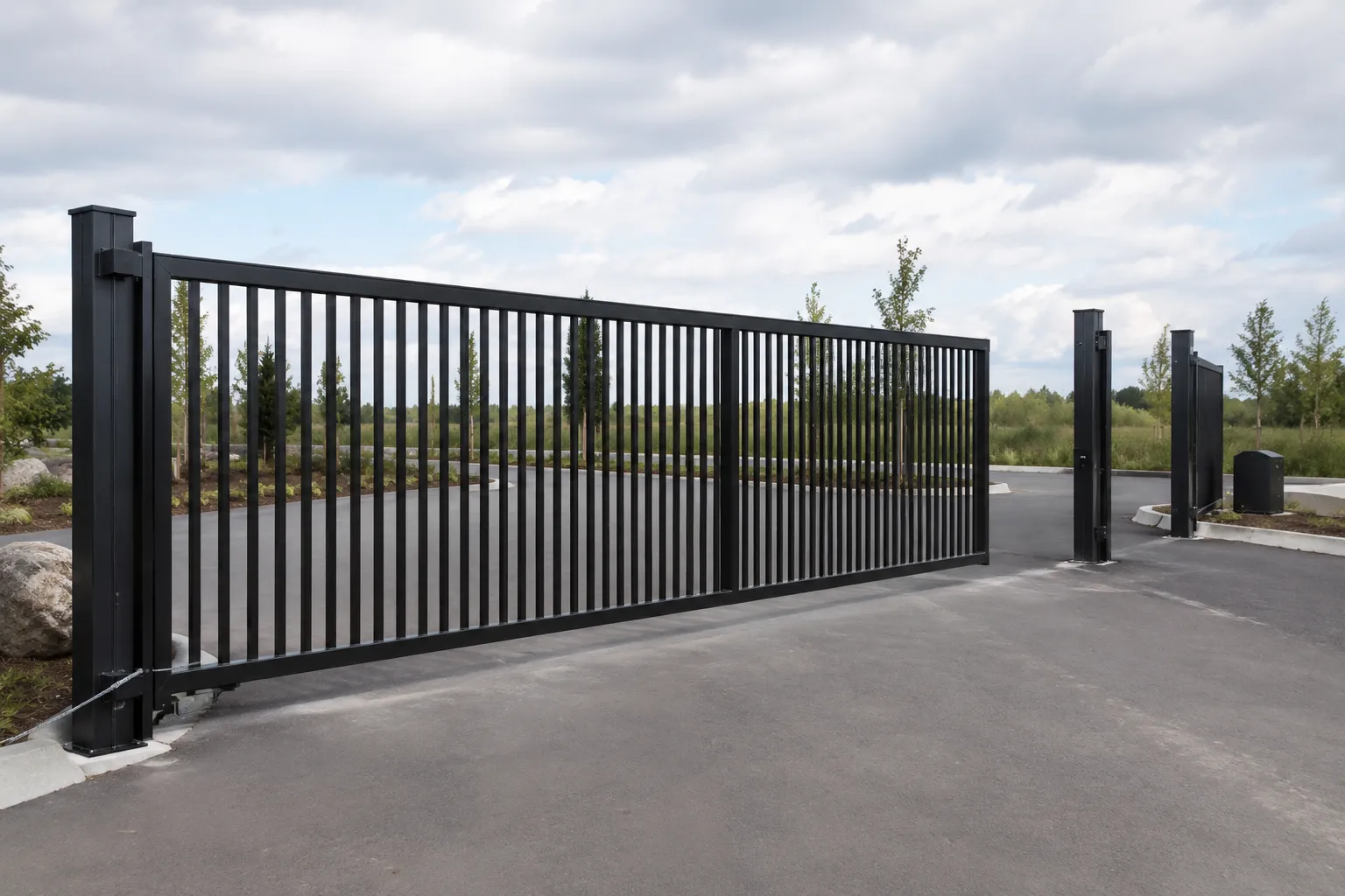 Automatic Gate Systems in Brampton, Ontario — fabricated and installed by The Grate Guys
