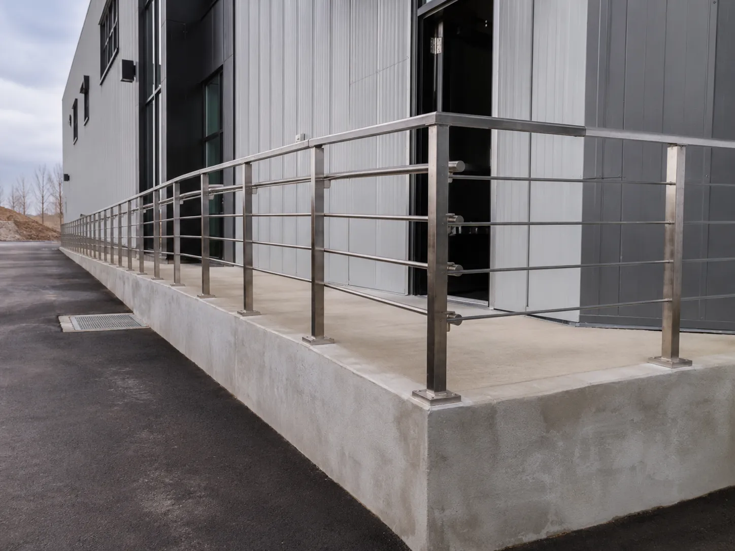Completed Balcony Railings installation in Maple by The Grate Guys