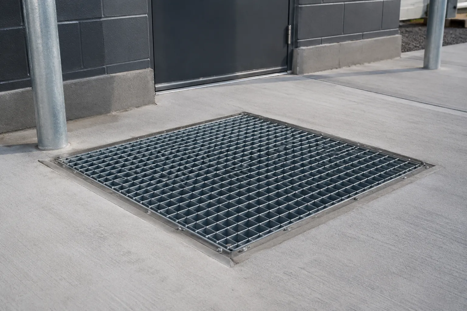 Completed Bolt-Down Grates installation in Caledon by The Grate Guys
