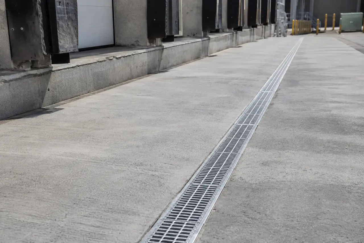 Completed Channel Drains installation by The Grate Guys