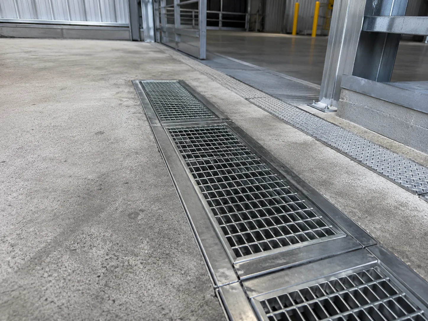 Completed Cleanroom Drain Covers installation in Markham by The Grate Guys