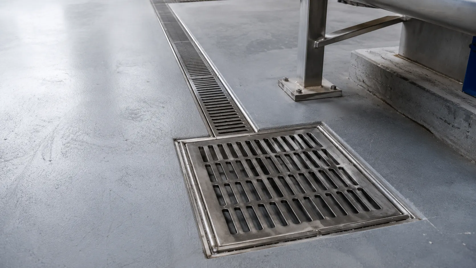 Cleanroom Drain Covers in Markham, Ontario — fabricated and installed by The Grate Guys