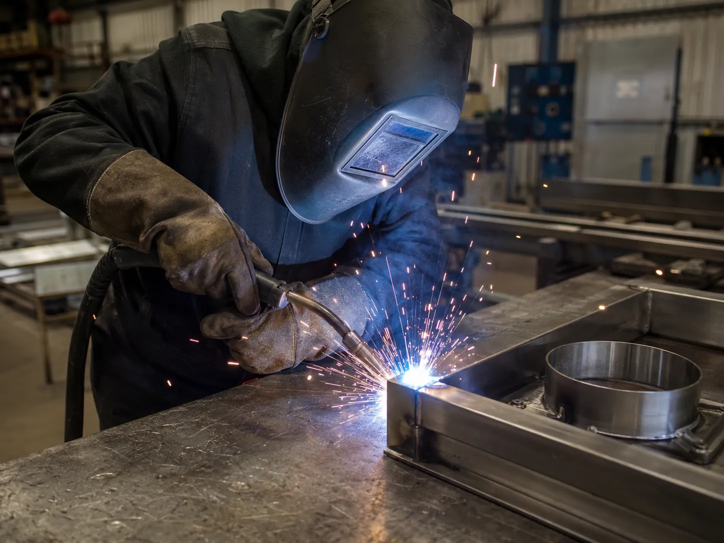Cleanroom Drain Covers in Markham being fabricated and installed by The Grate Guys
