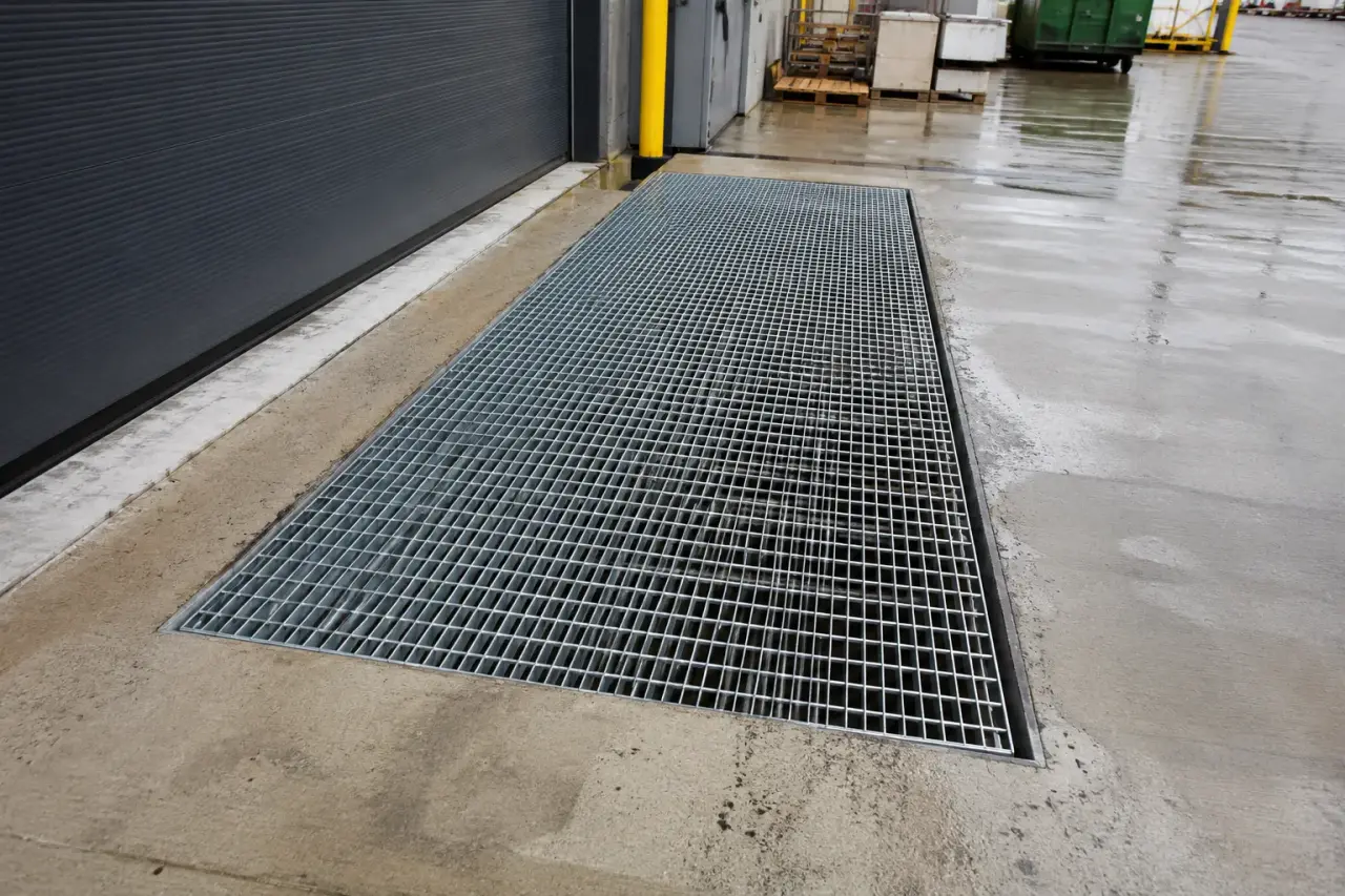 Completed Close Mesh Grating installation by The Grate Guys
