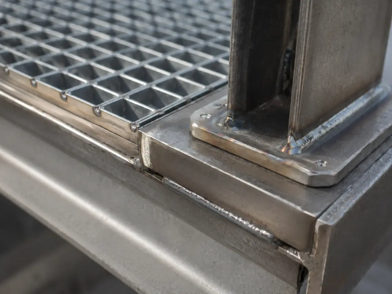 Close Mesh Grating being fabricated and installed by The Grate Guys