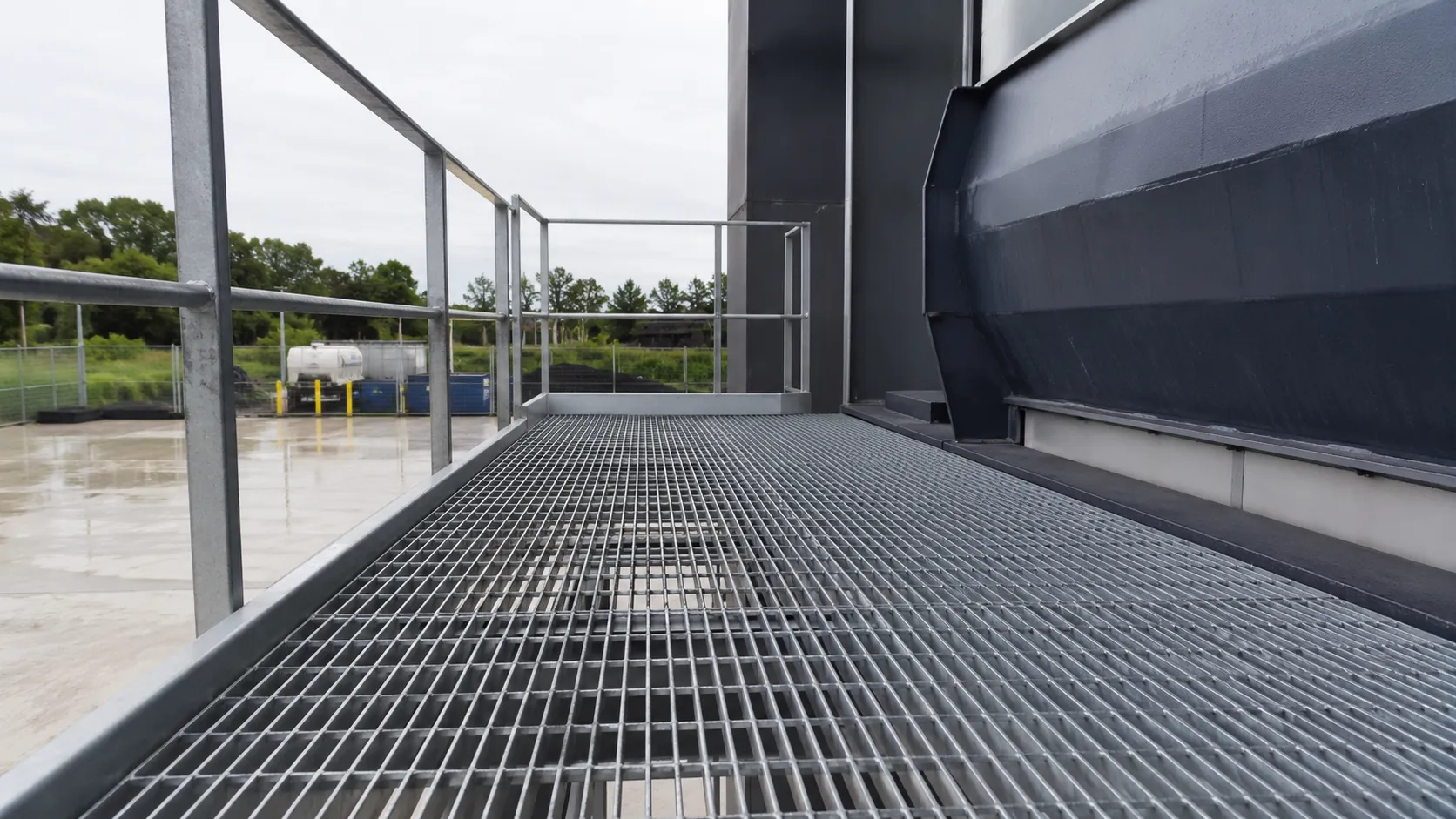 Close Mesh Grating in Ancaster, Ontario — fabricated and installed by The Grate Guys