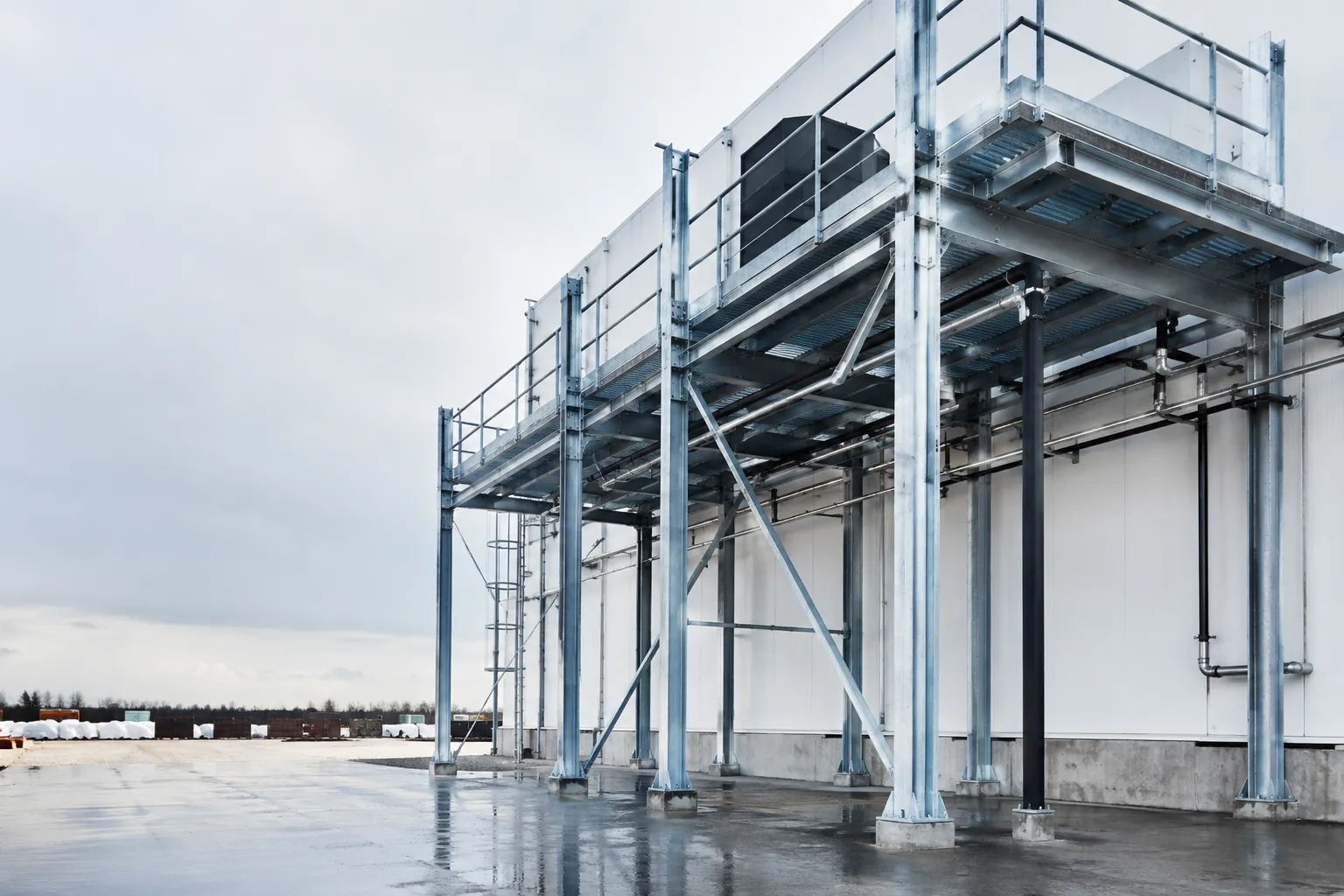Cold Storage Structural Steel in Markham, Ontario — fabricated and installed by The Grate Guys