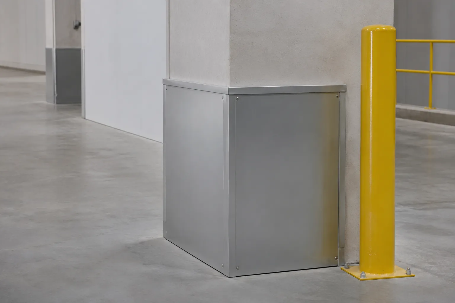 Completed Column Covers installation in Hamilton by The Grate Guys