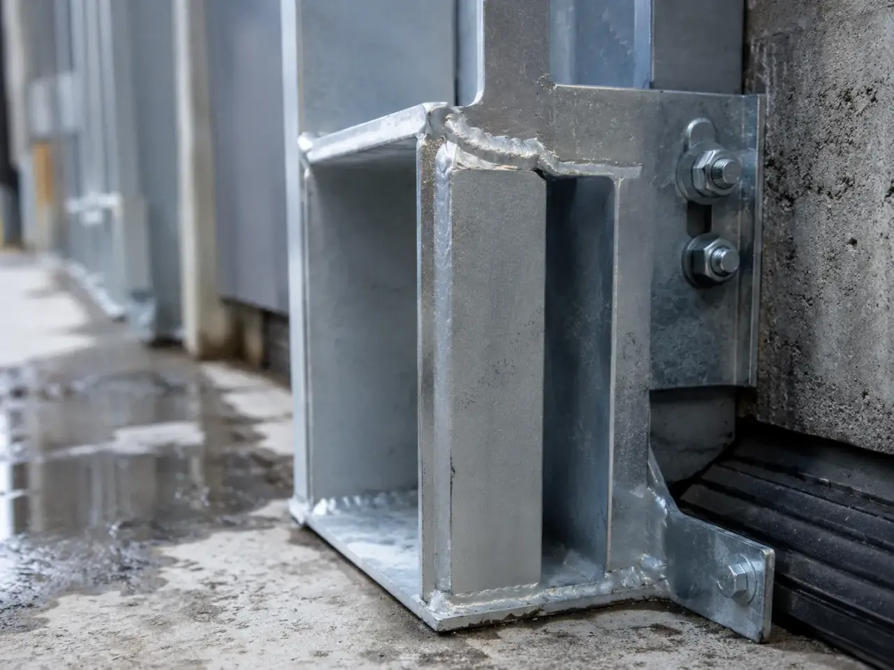 Commercial Door Dock and Access Systems being fabricated and installed by The Grate Guys
