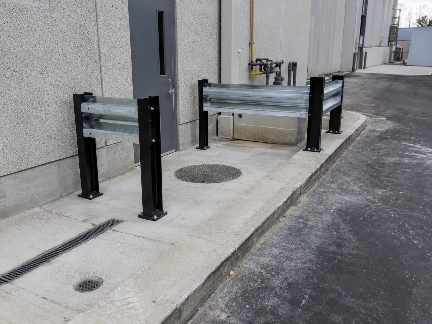 Completed Commercial Facility Protection installation in Maple by The Grate Guys