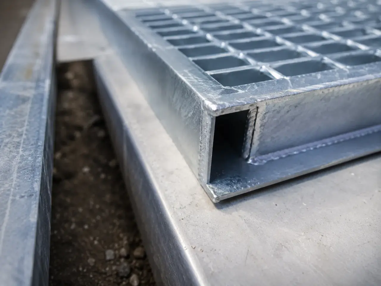 Commercial Kitchen Grates being fabricated and installed by The Grate Guys