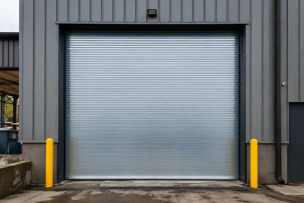 Completed Commercial Overhead Doors installation by The Grate Guys