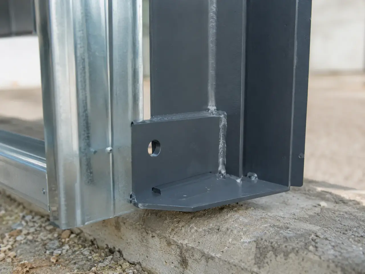 Commercial Overhead Doors being fabricated and installed by The Grate Guys