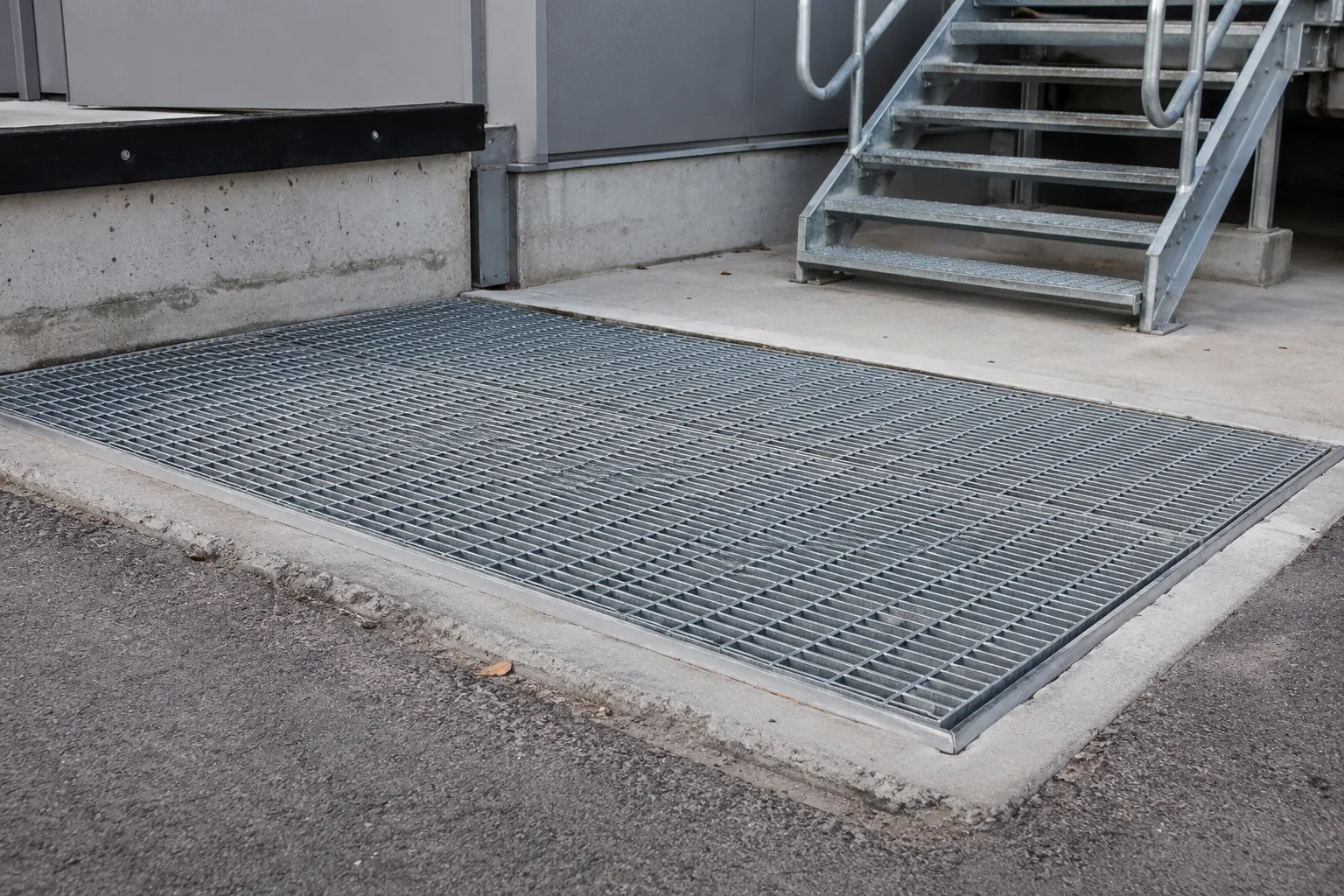 Completed Compound Grating installation in Vaughan by The Grate Guys