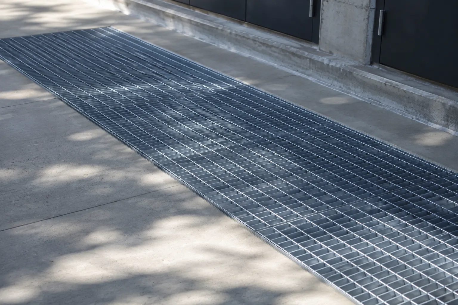 Compound Grating in Vaughan, Ontario — fabricated and installed by The Grate Guys