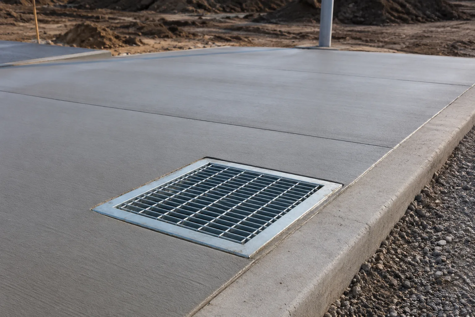 Concrete Pads in Maple, Ontario — fabricated and installed by The Grate Guys