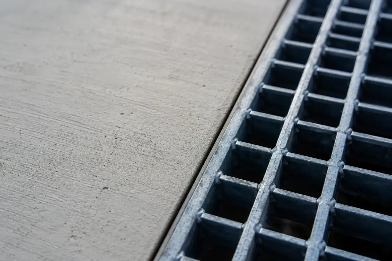 Concrete Sidewalks being fabricated and installed by The Grate Guys