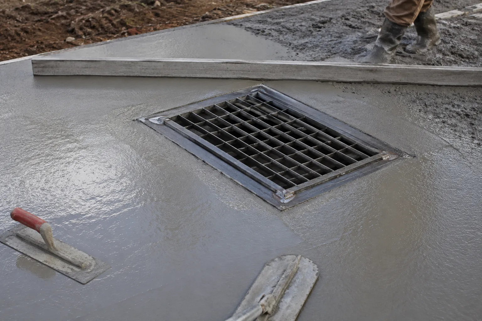 Concrete Sidewalks in Maple, Ontario — fabricated and installed by The Grate Guys