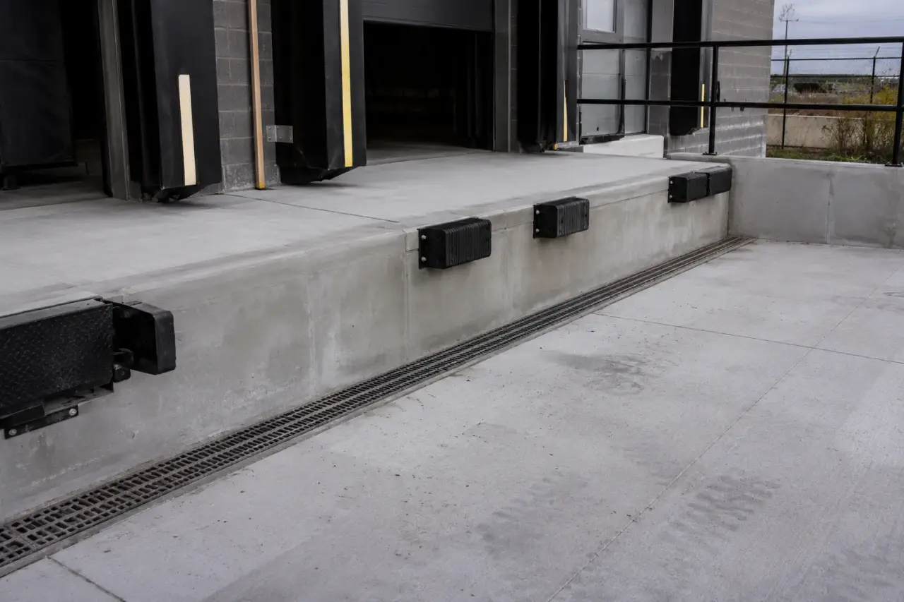 Completed Concrete Work installation by The Grate Guys
