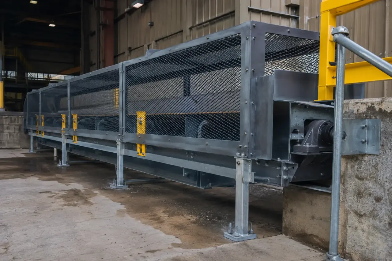 Completed Conveyor Guards installation by The Grate Guys