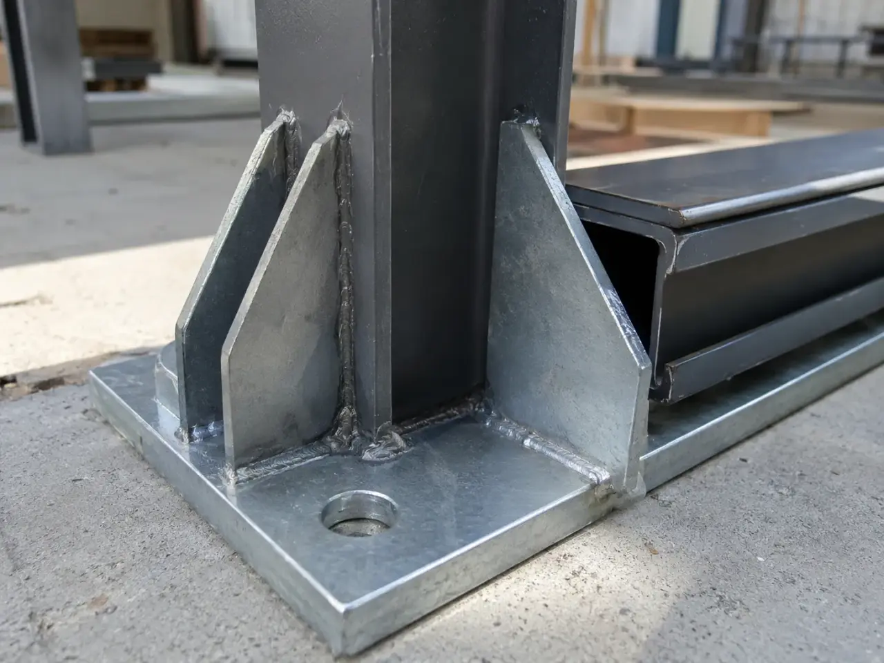 Crane Runway Reinforcing being fabricated and installed by The Grate Guys