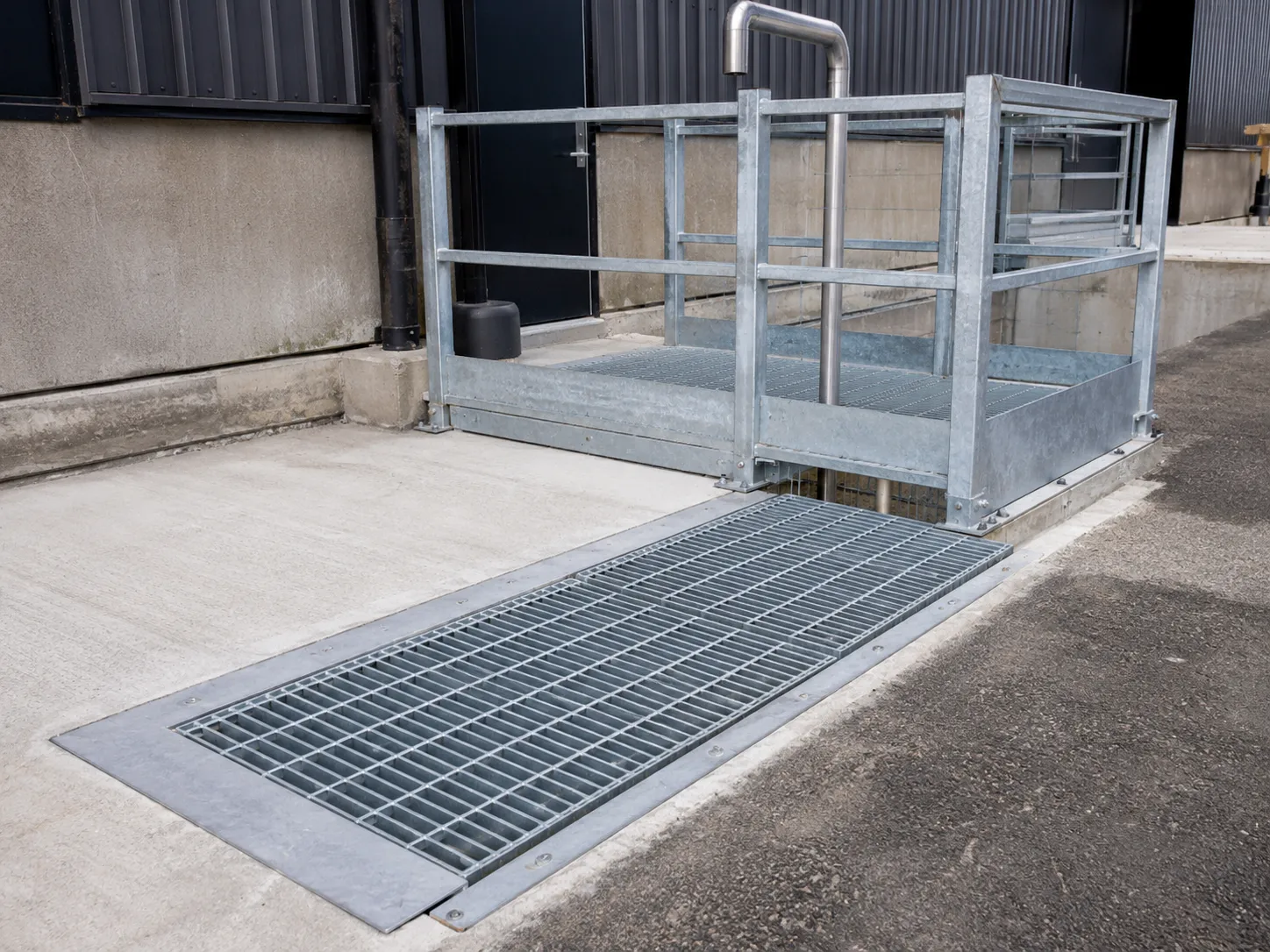 Completed Metal Fabrication installation in Caledon by The Grate Guys