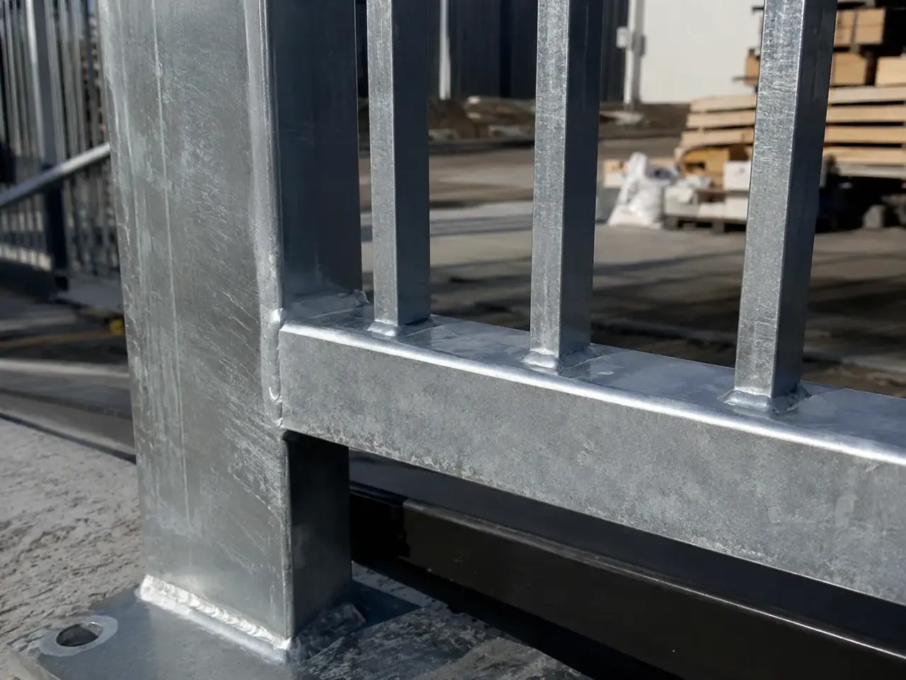 Custom Metal Gates being fabricated and installed by The Grate Guys
