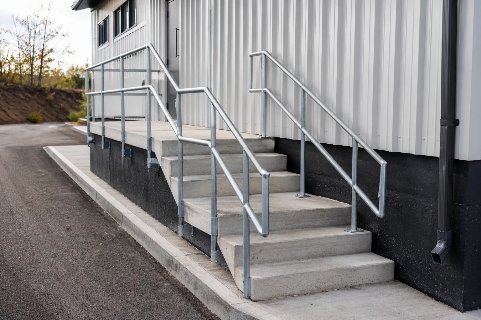 Completed Custom Railings installation in Maple by The Grate Guys