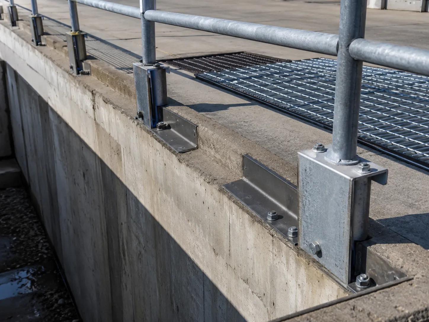 Completed Custom Steel Brackets installation in Maple by The Grate Guys