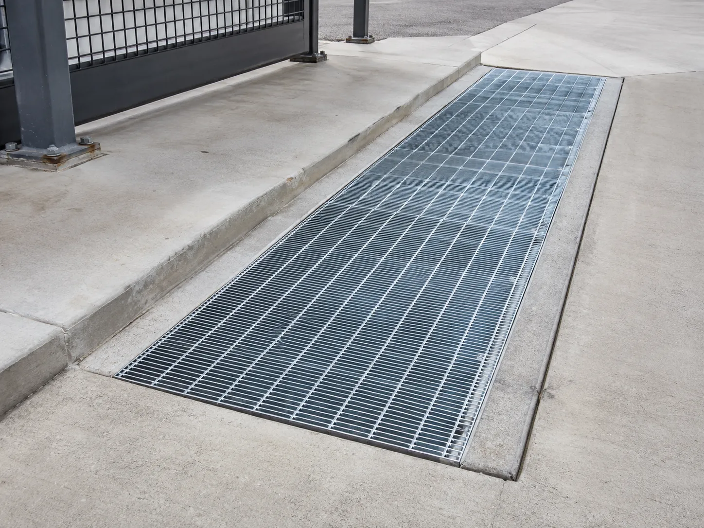 Completed Custom Steel Grates installation in Markham by The Grate Guys