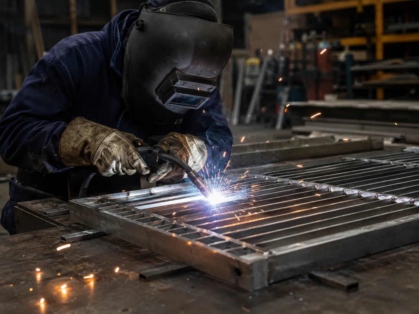 Custom Steel Grates in Markham being fabricated and installed by The Grate Guys