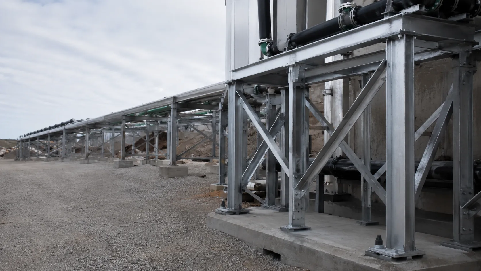 Custom Steel Support Frames in Markham, Ontario — fabricated and installed by The Grate Guys