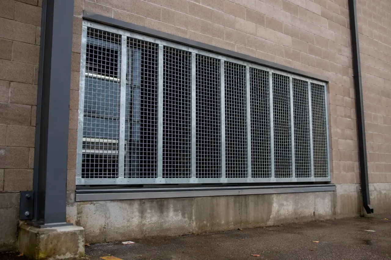 Completed Custom Window Grilles installation by The Grate Guys
