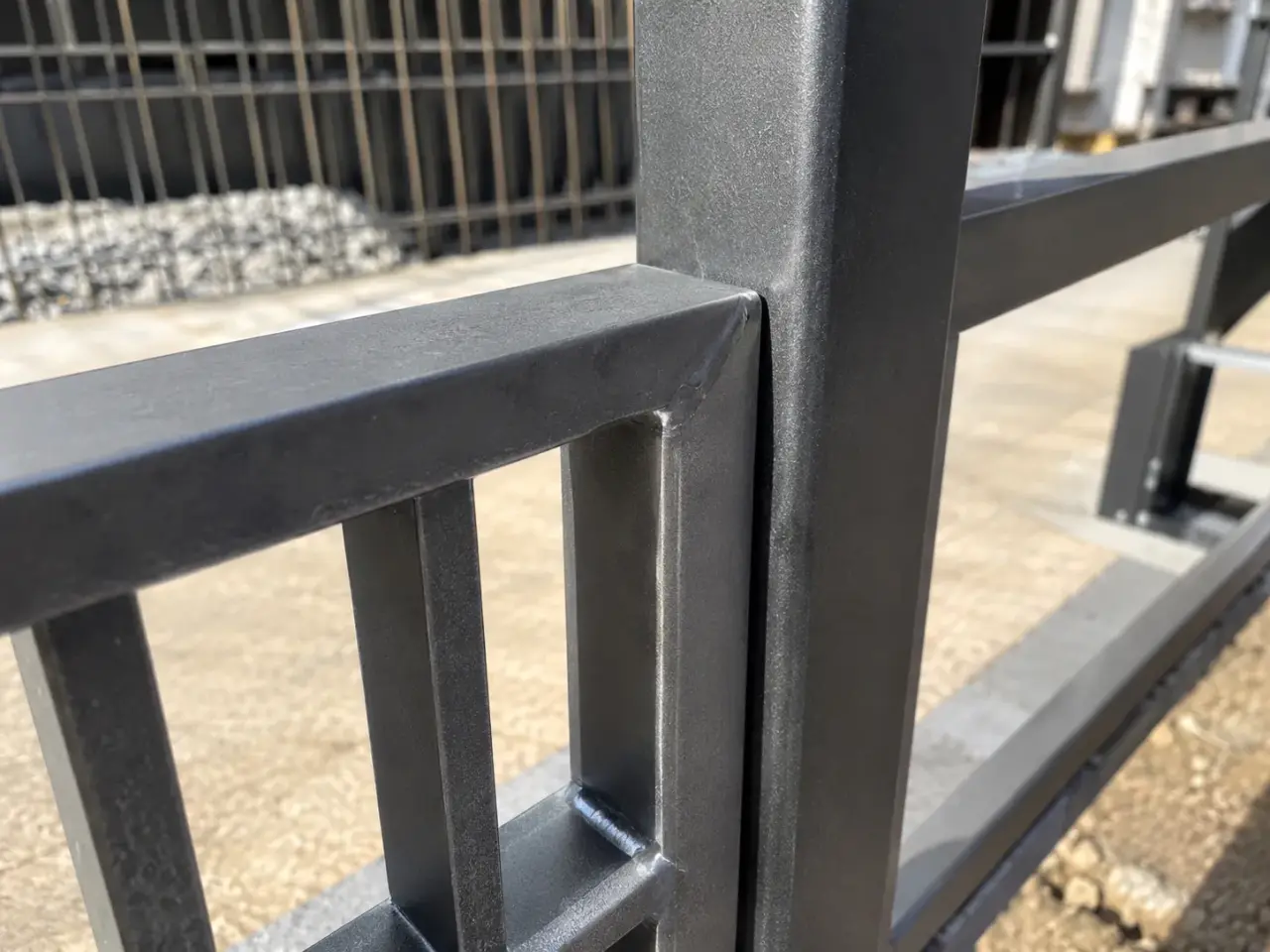 Decorative Metal Fencing in Pickering being fabricated and installed by The Grate Guys