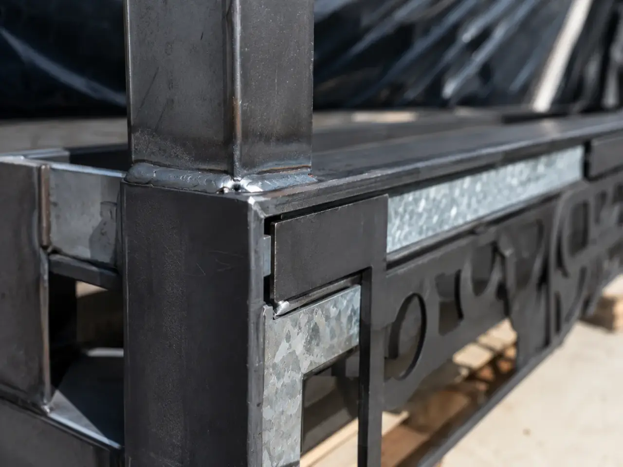 Decorative Metal Panels in Markham being fabricated and installed by The Grate Guys