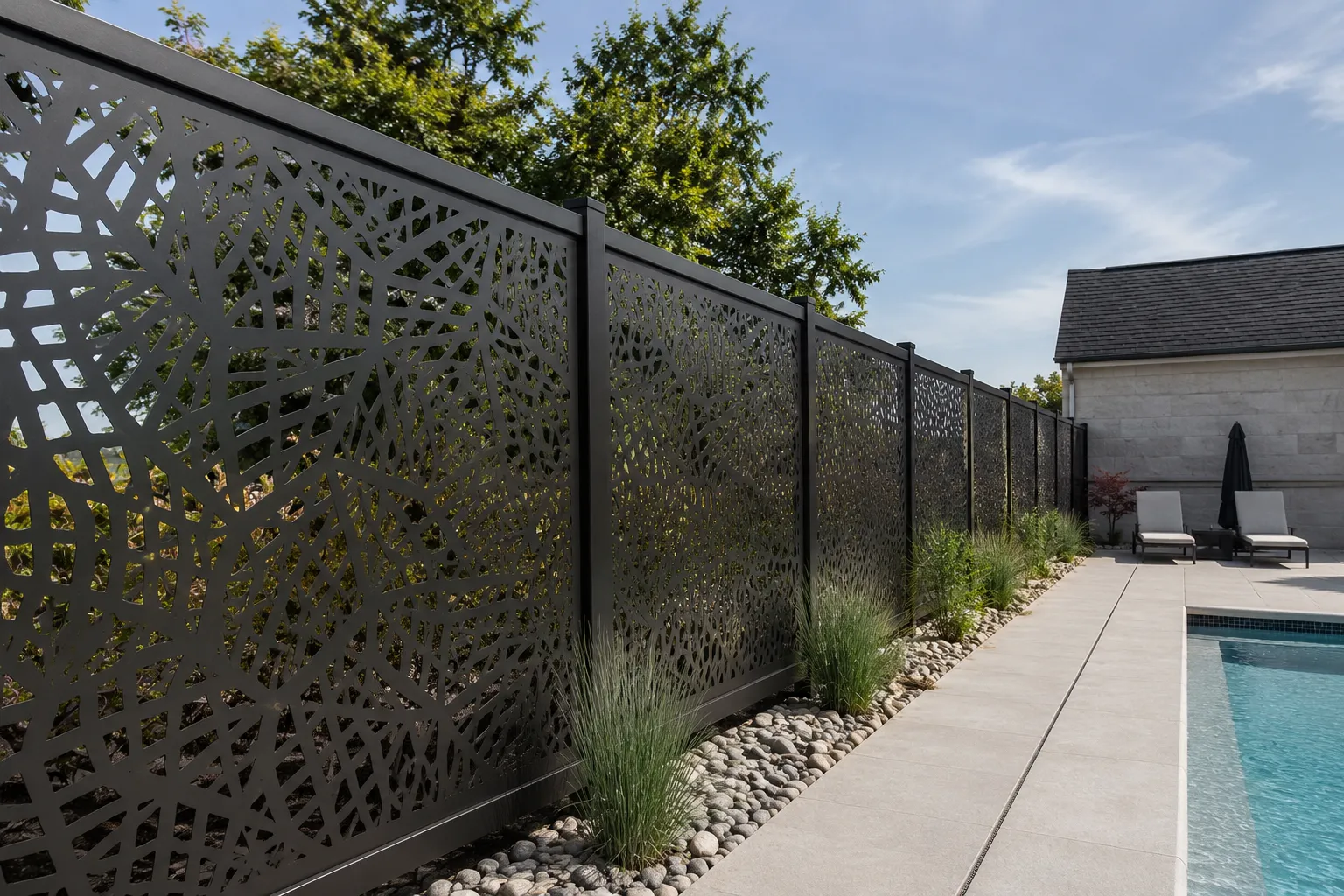 Decorative Metal Panels in Markham, Ontario — fabricated and installed by The Grate Guys
