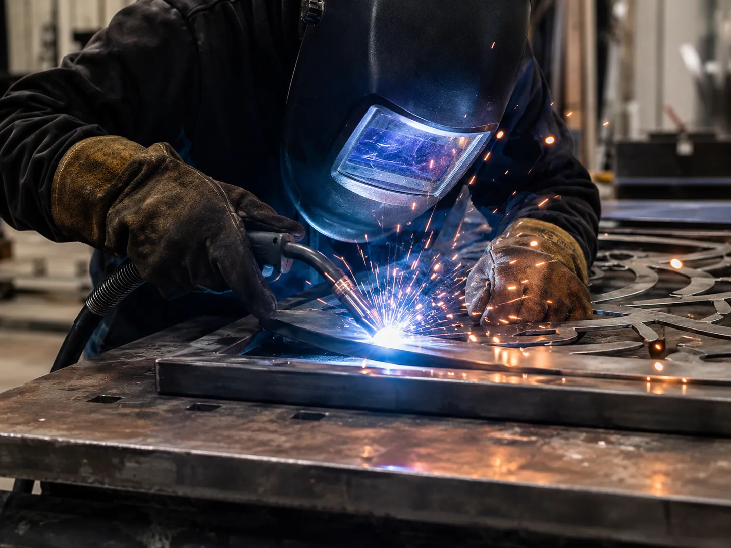 Decorative Metal Panels in Markham being fabricated and installed by The Grate Guys