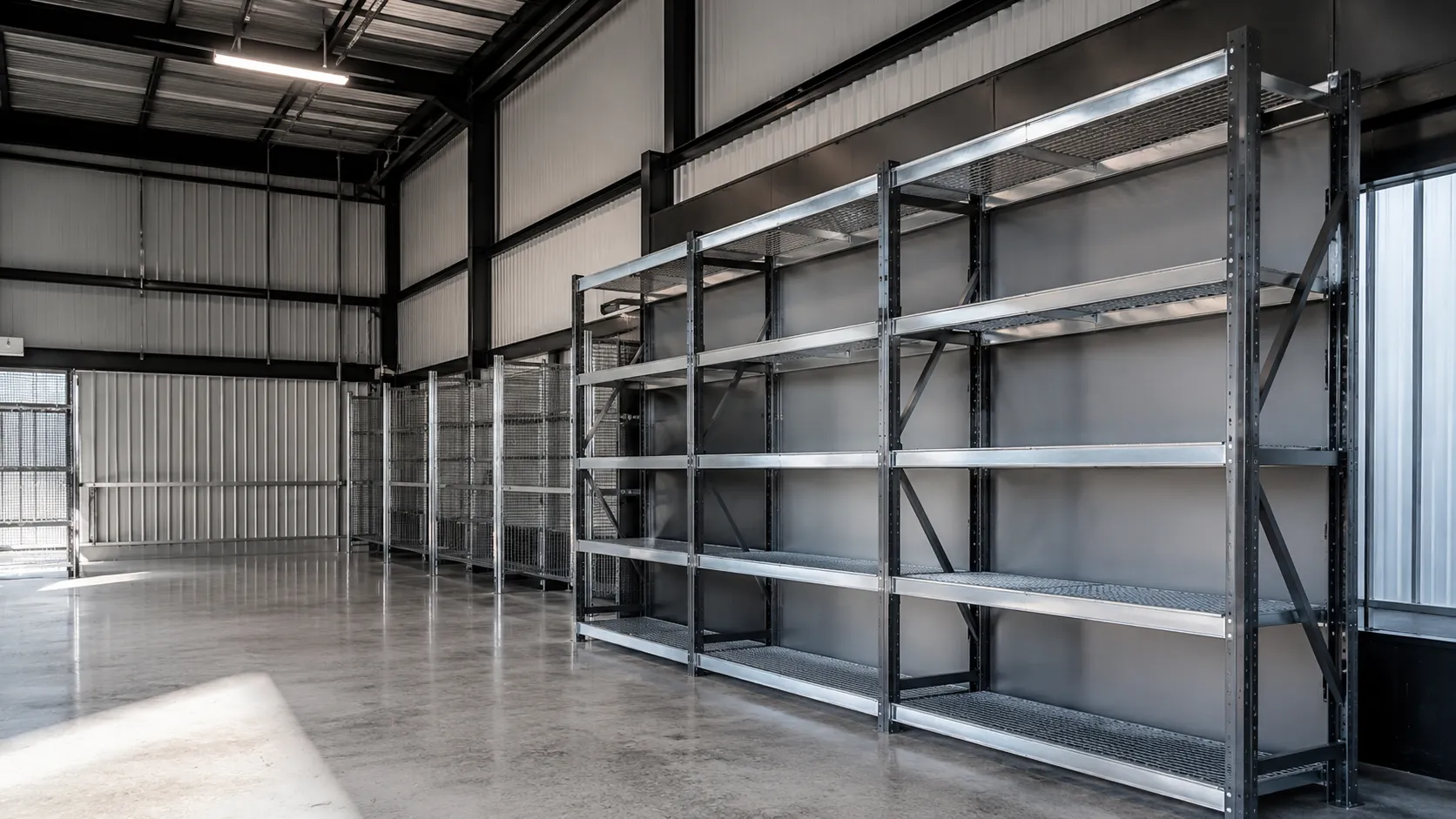Display Racks in Pickering, Ontario — fabricated and installed by The Grate Guys