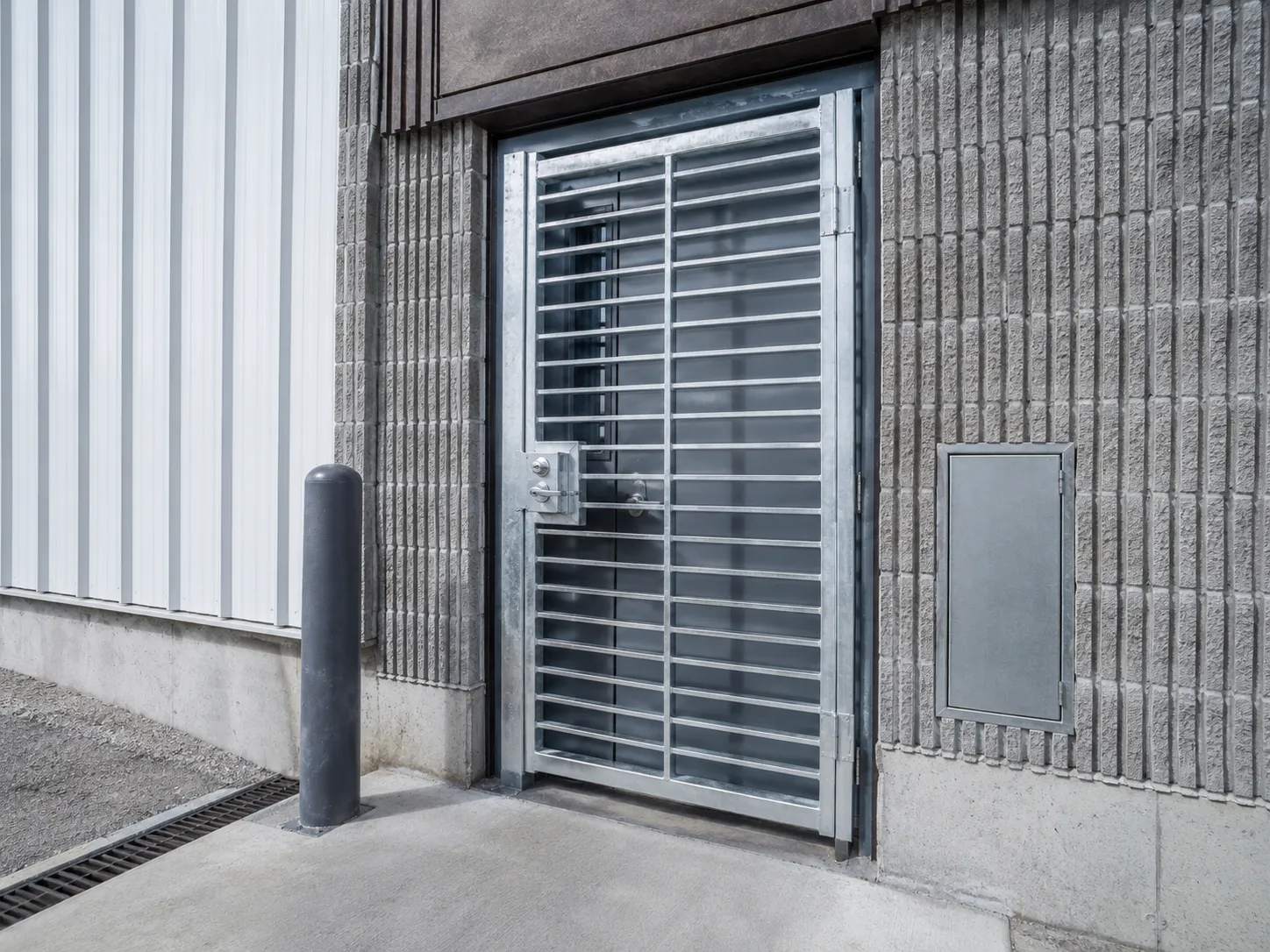 Completed Door Security Grilles installation in Markham by The Grate Guys