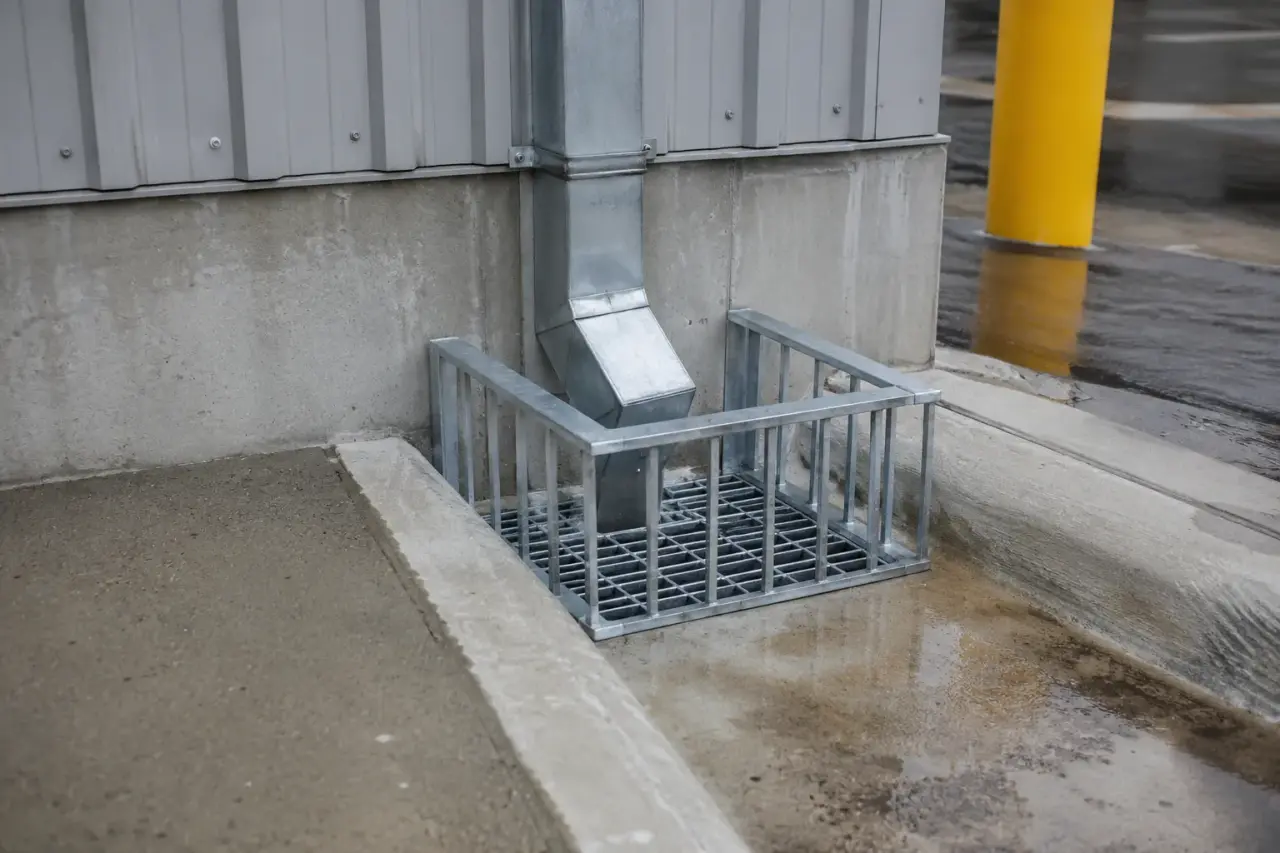 Completed Drainage Repair installation by The Grate Guys