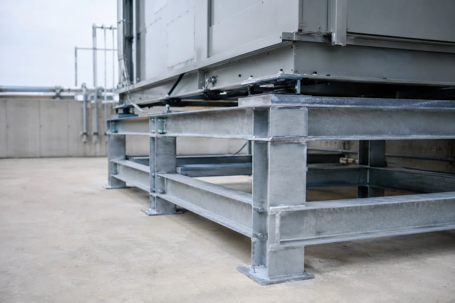 Dunnage Steel in Maple, Ontario — fabricated and installed by The Grate Guys
