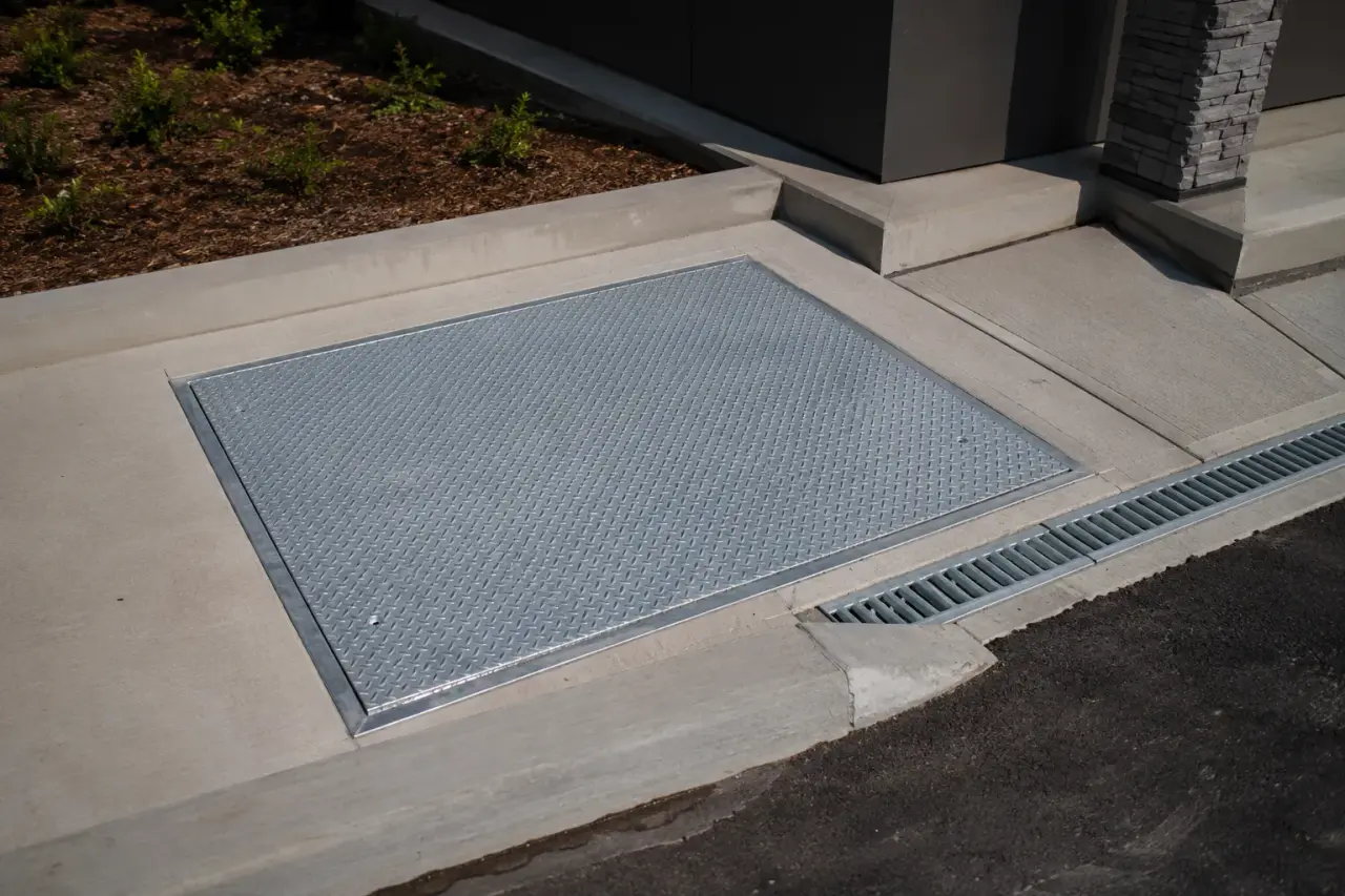 Completed Electrical Vault Covers installation by The Grate Guys