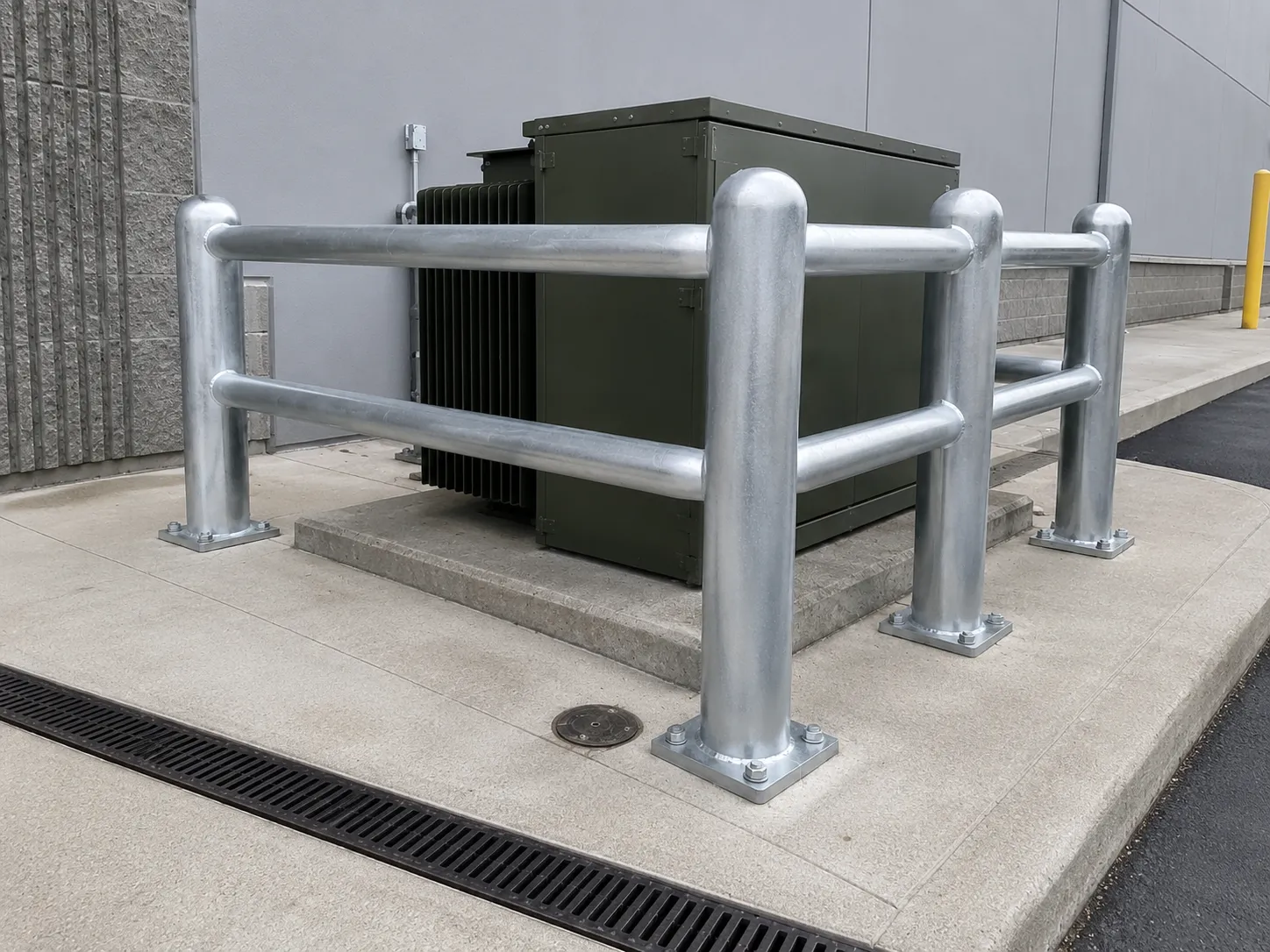 Completed Equipment Protection Guards installation in Maple by The Grate Guys