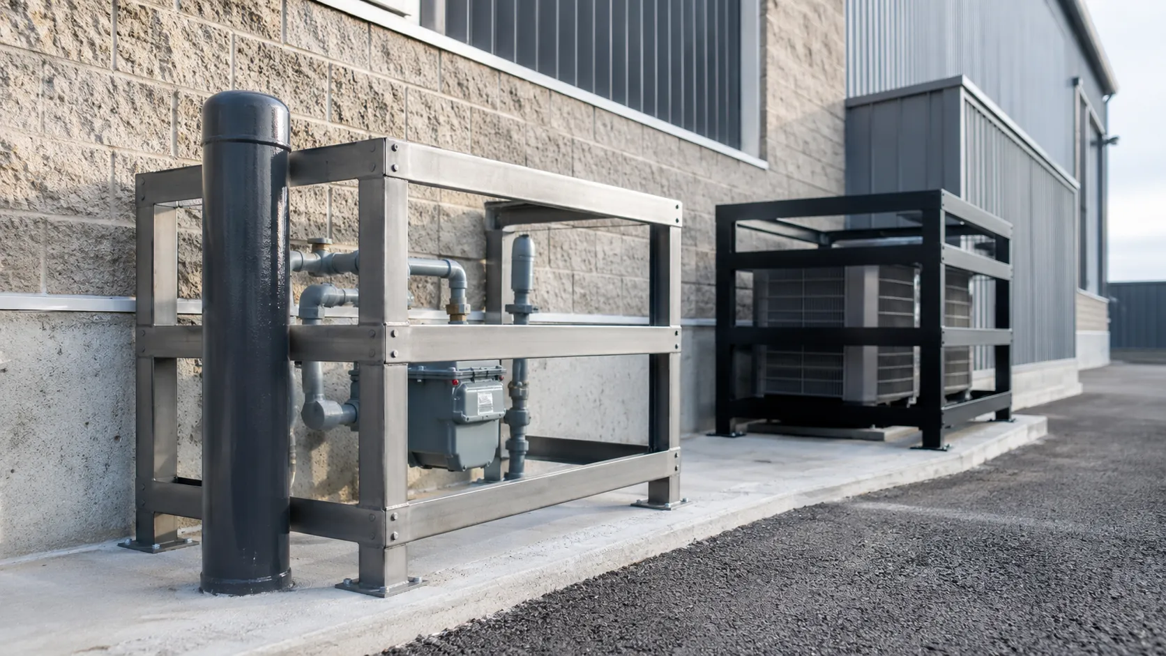 Equipment Protection Guards in Maple, Ontario — fabricated and installed by The Grate Guys