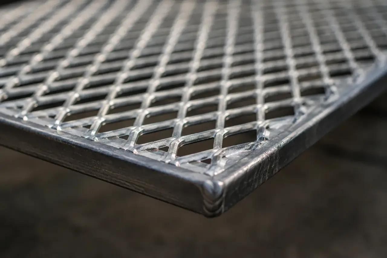 Expanded Metal in Aurora being fabricated and installed by The Grate Guys
