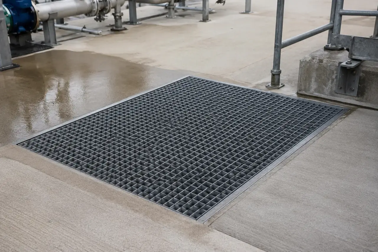 Completed Fiberglass Grating installation in Ajax by The Grate Guys